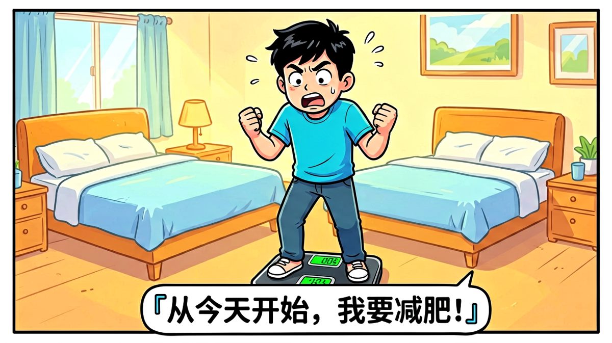 看到体重后的血誓