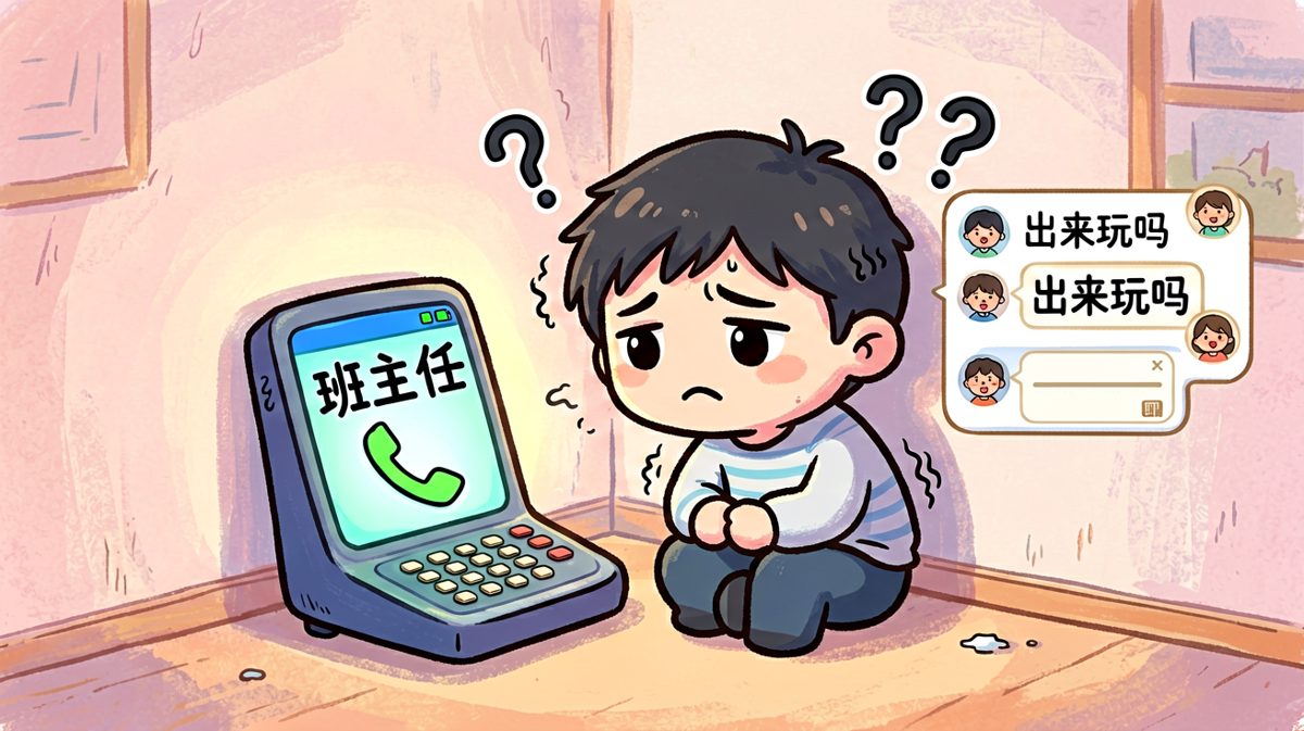 社恐的终极噩梦：手机突然响了