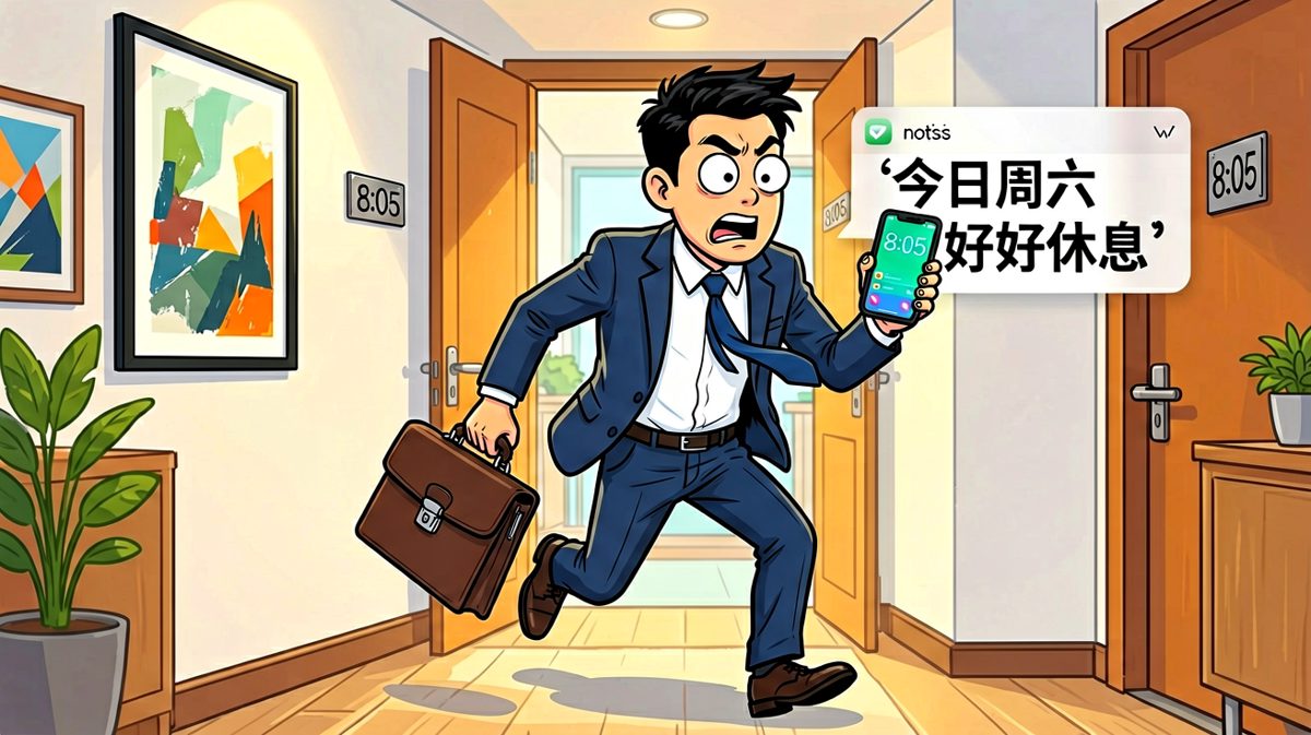 周一综合征确诊……等等今天是周六？！