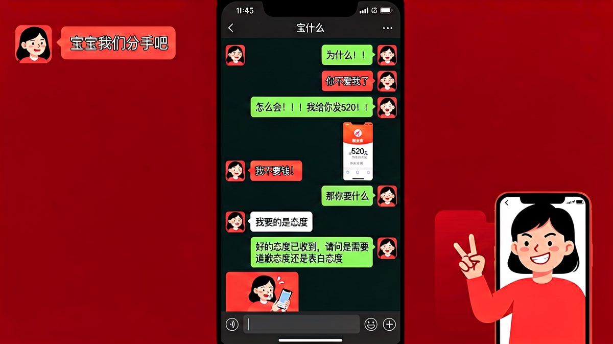 直男式挽回堪称行为艺术