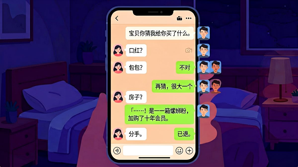 最大礼物是社死