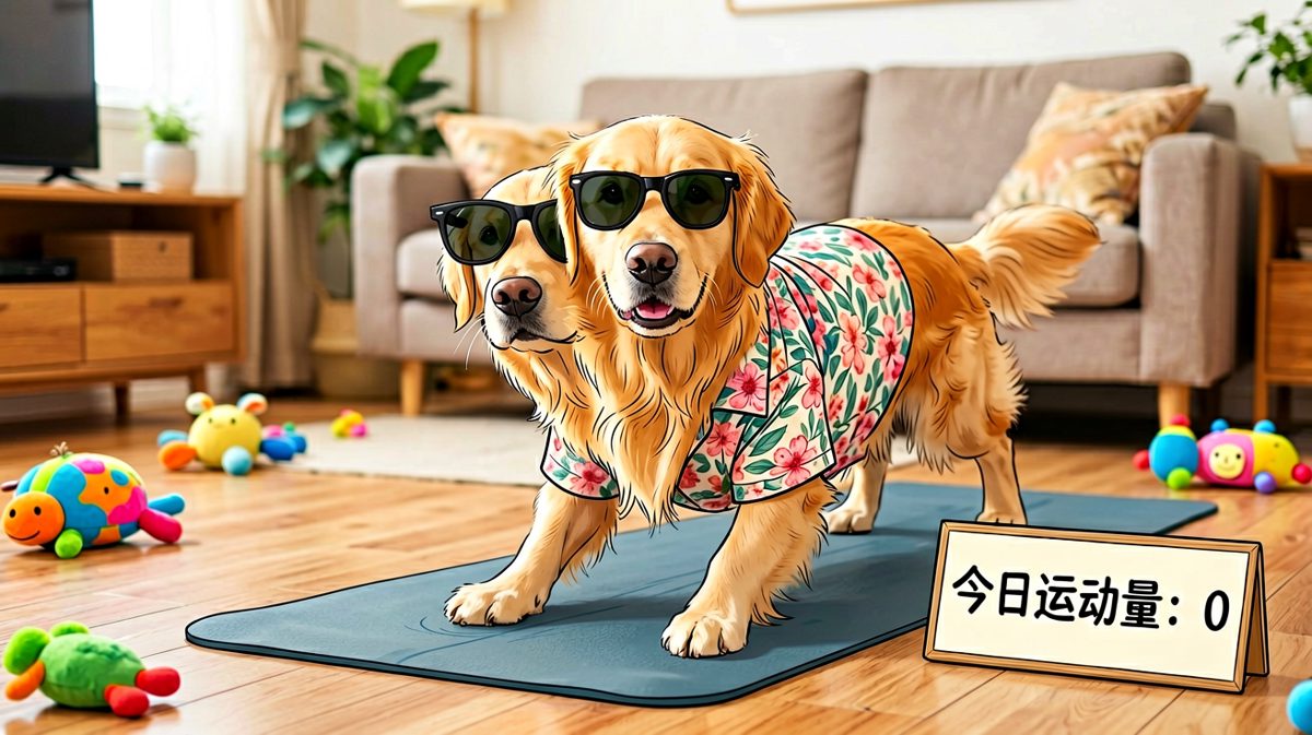 声称自己在健身，但运动量几乎为零