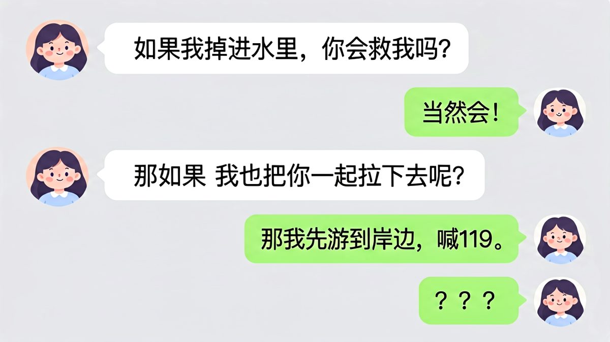 求生欲拉满的反智回答