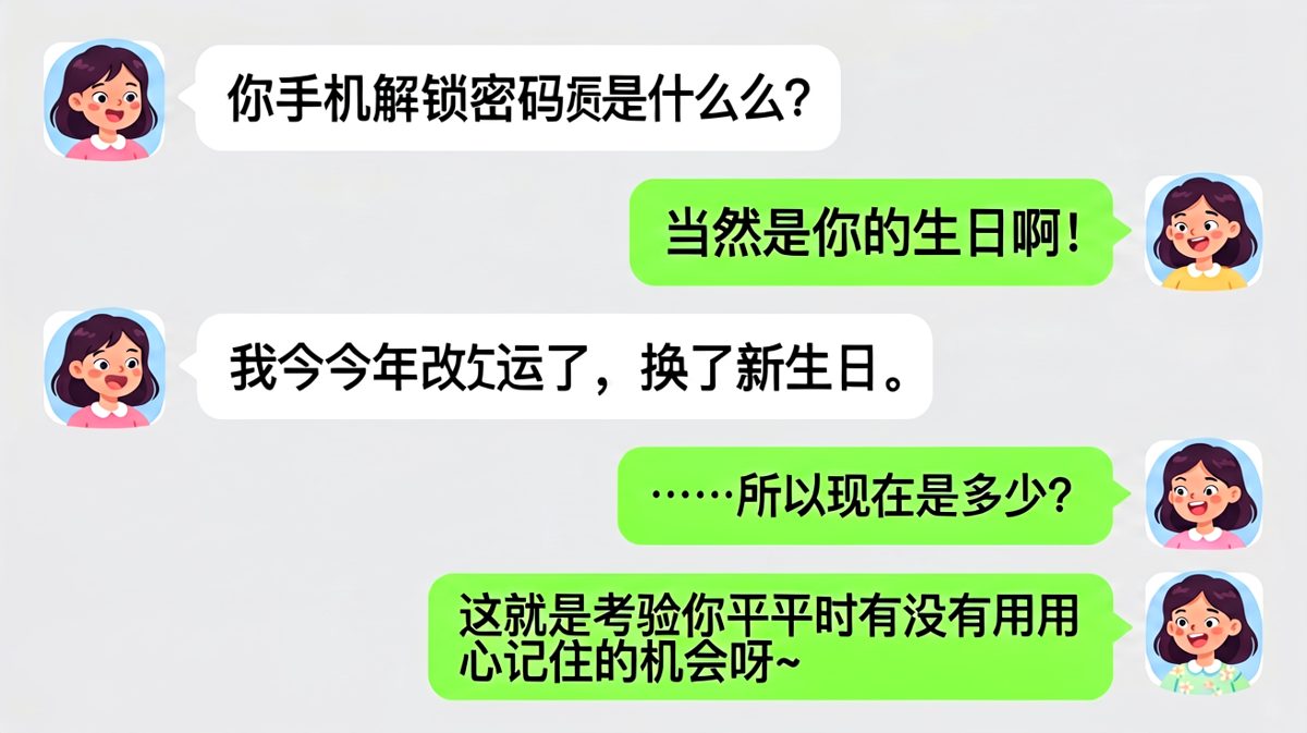 生日都能换的套路女王