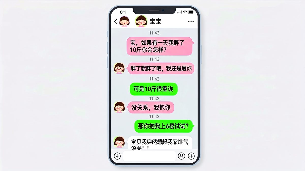 胖子先瘦为敬——煤气没了，但爱是真的。