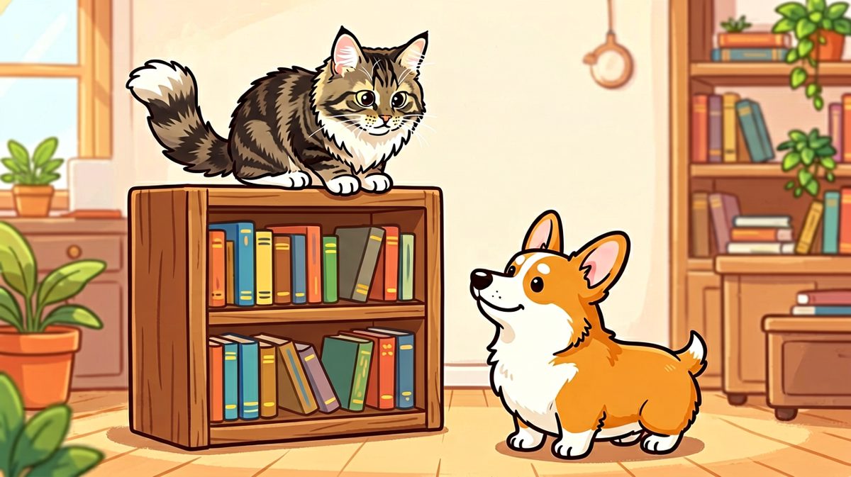猫：高处不胜寒，但视野真不错