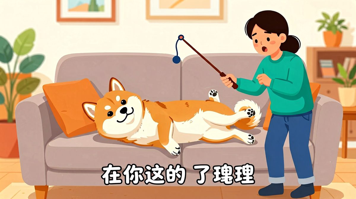 狗：只要我躺得够平，你就骗不到我