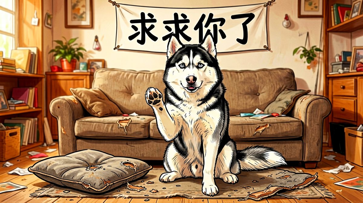 只要我够可怜，你就舍不得打我了对吧