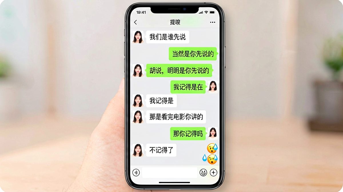 争执谁先说爱你，结果两个人都没印象