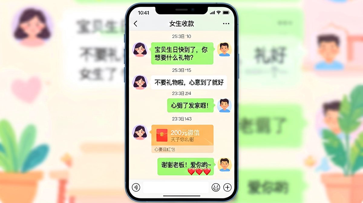 嘴上说着不要，手却很诚实地按了收款。
