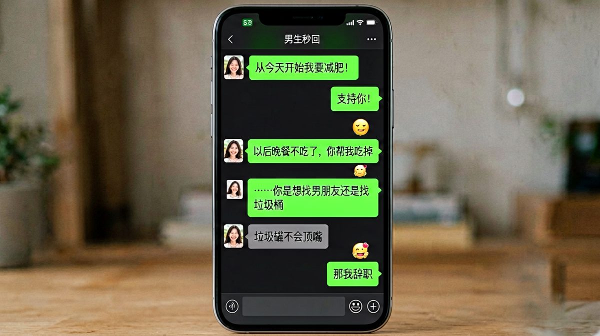 减肥口号喊得响，晚餐任务派得妙