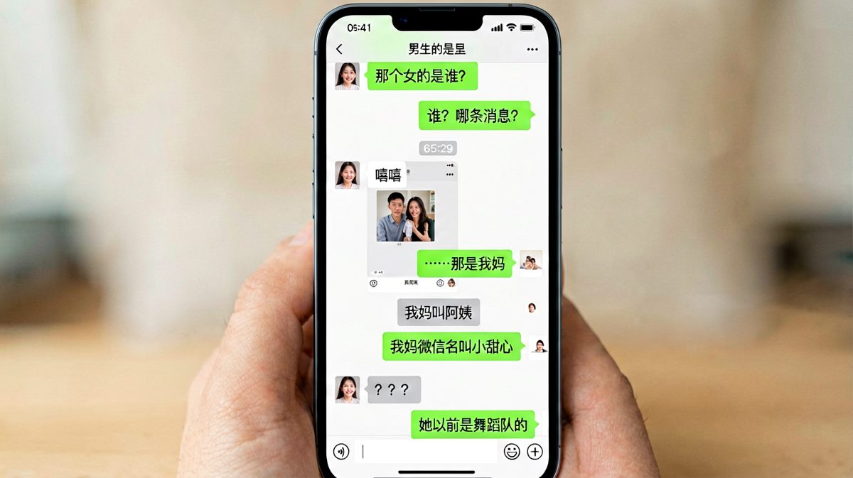 查到'小三'结果是亲妈，社死现场