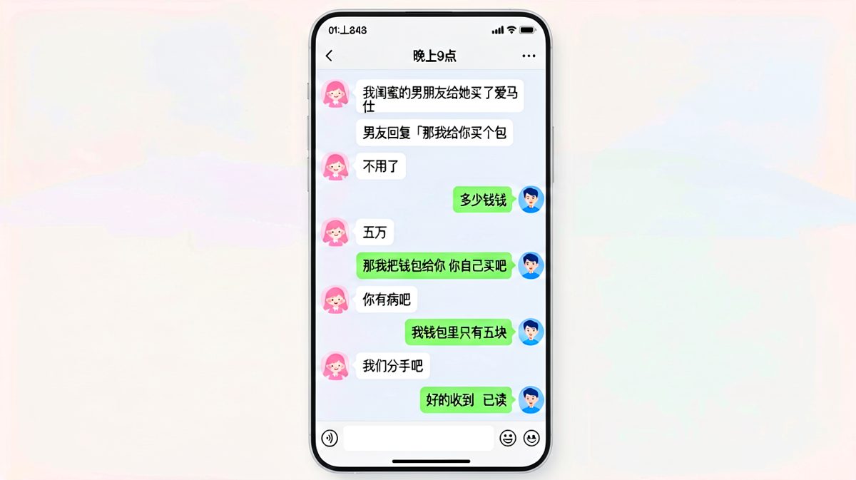 当女友拿闺蜜男朋友来对比——男友的致命直男反应