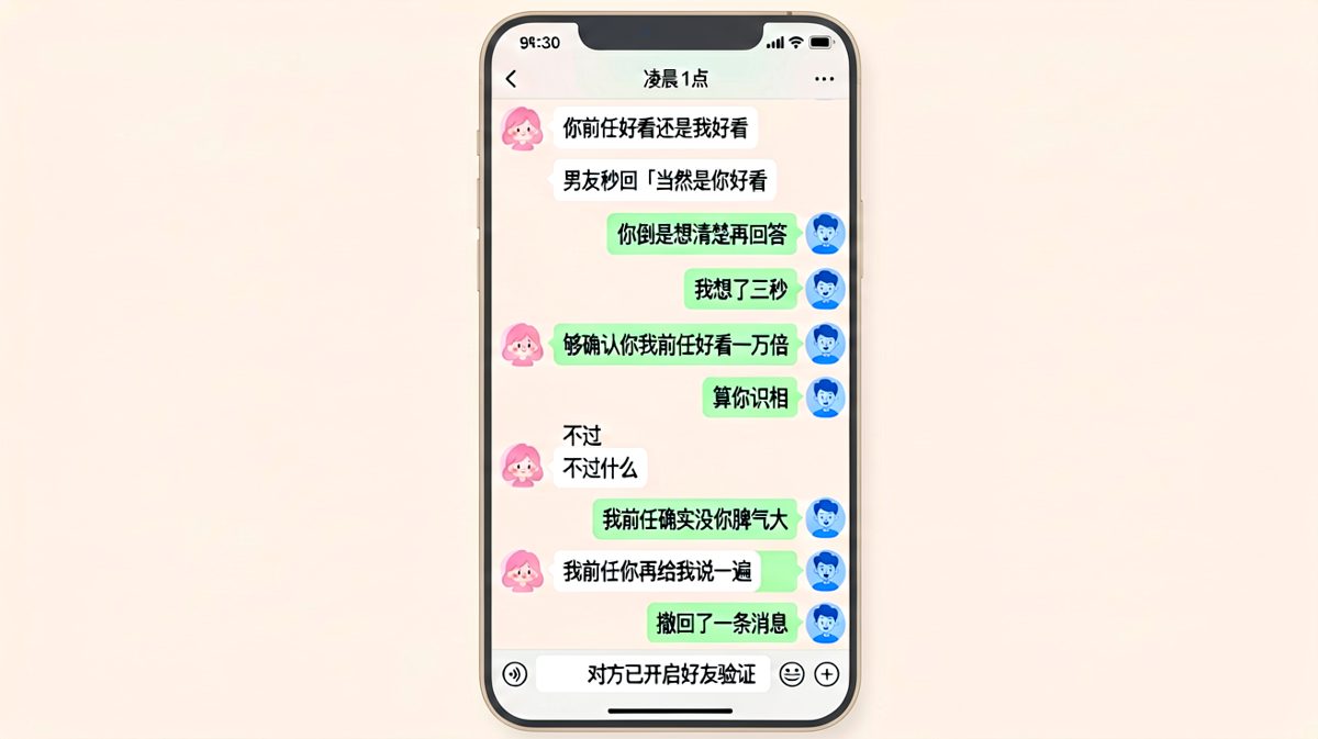 送命题里的送命题——比前任还好看是个坑