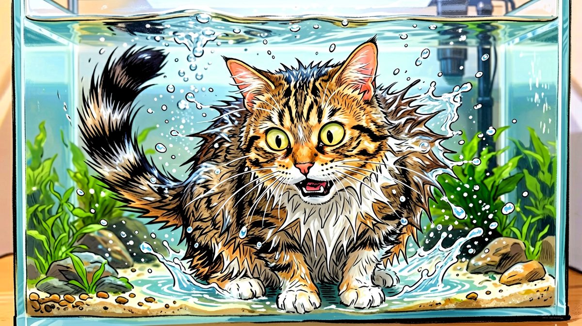 我以为那是逗猫棒，不是我的命根子！
