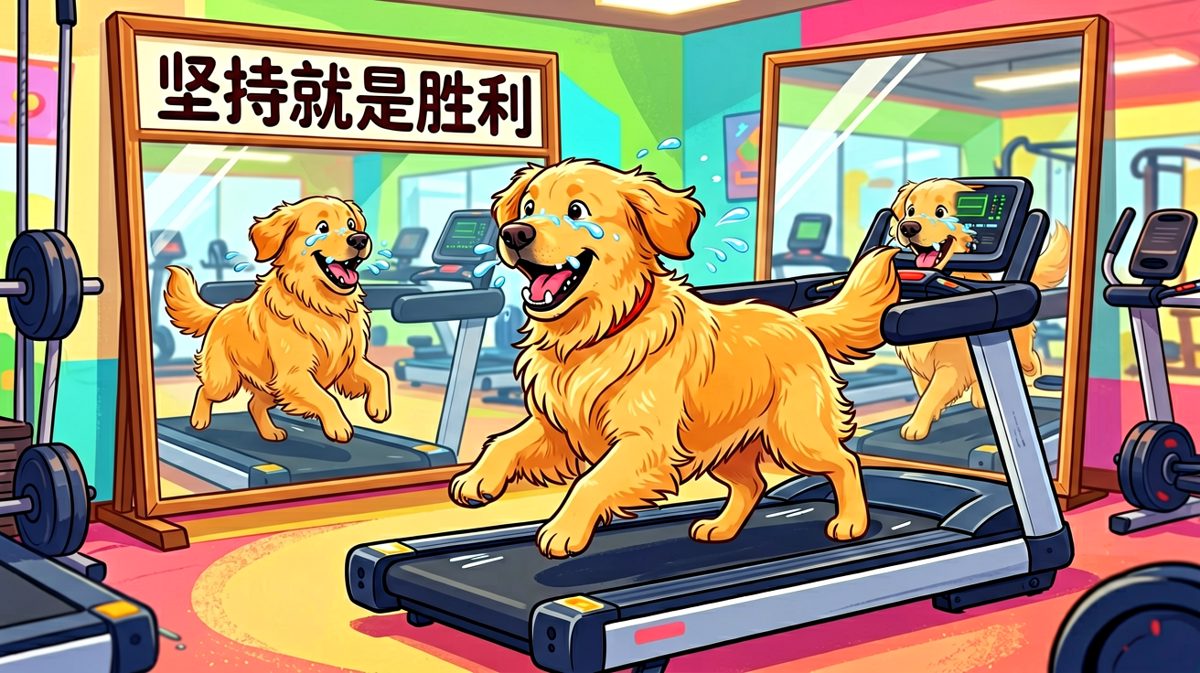 金毛：我在加速！感觉自己在飞！（其实速度调到0.5）