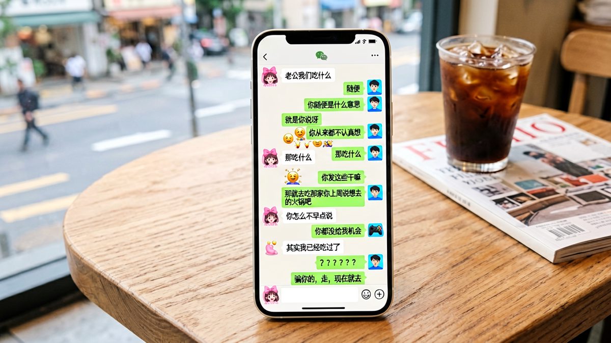 随便点菜大战，最后反转是女生其实早就决定了一切