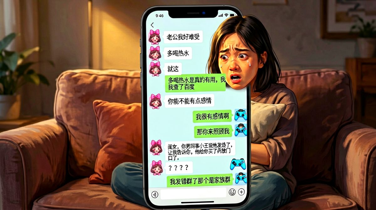 多喝热水的经典翻车，加上一记发错群的致命补刀