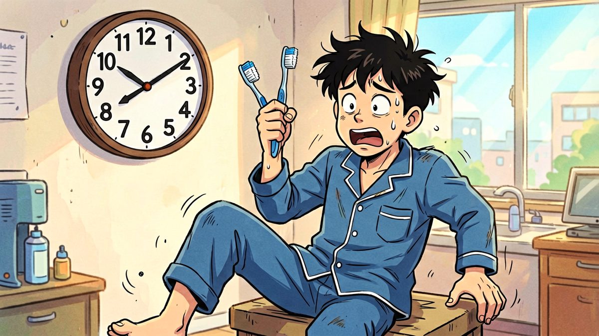 醒来发现已经迟到了！