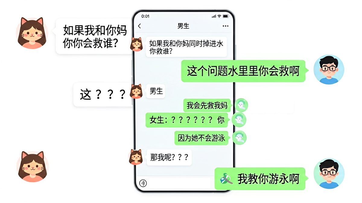 智商在线的保命回答