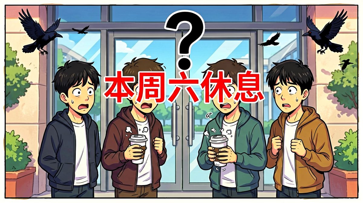 等等……今天不是周一吗？！