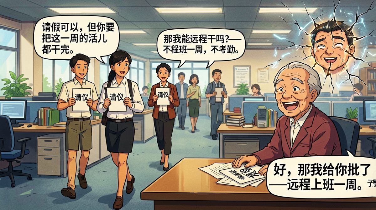 远程办公的真相：老板以为福利，员工知道是变相加班
