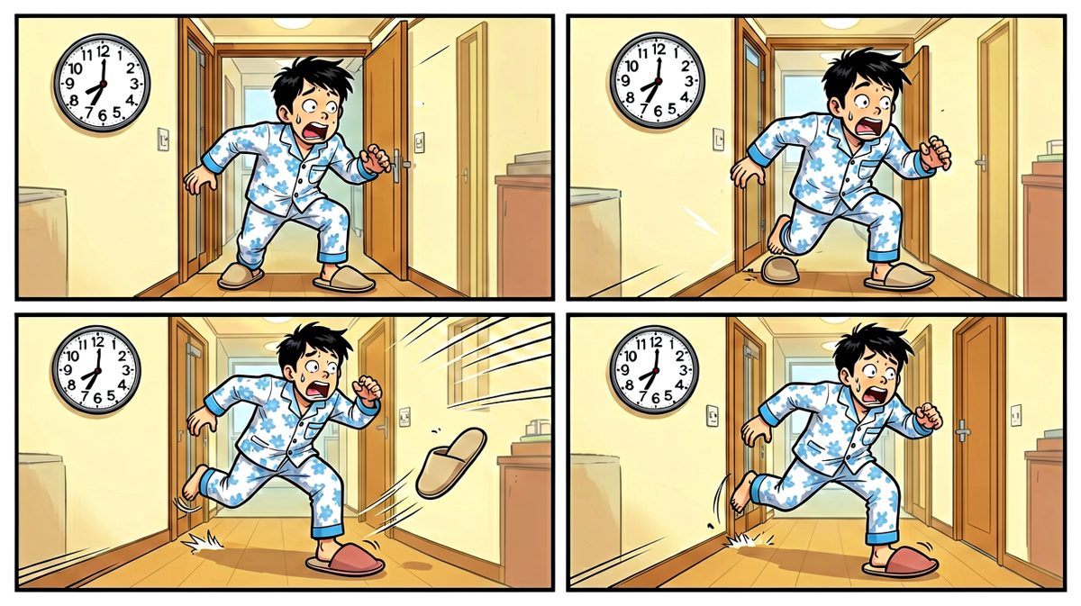 迟到迟到迟到！