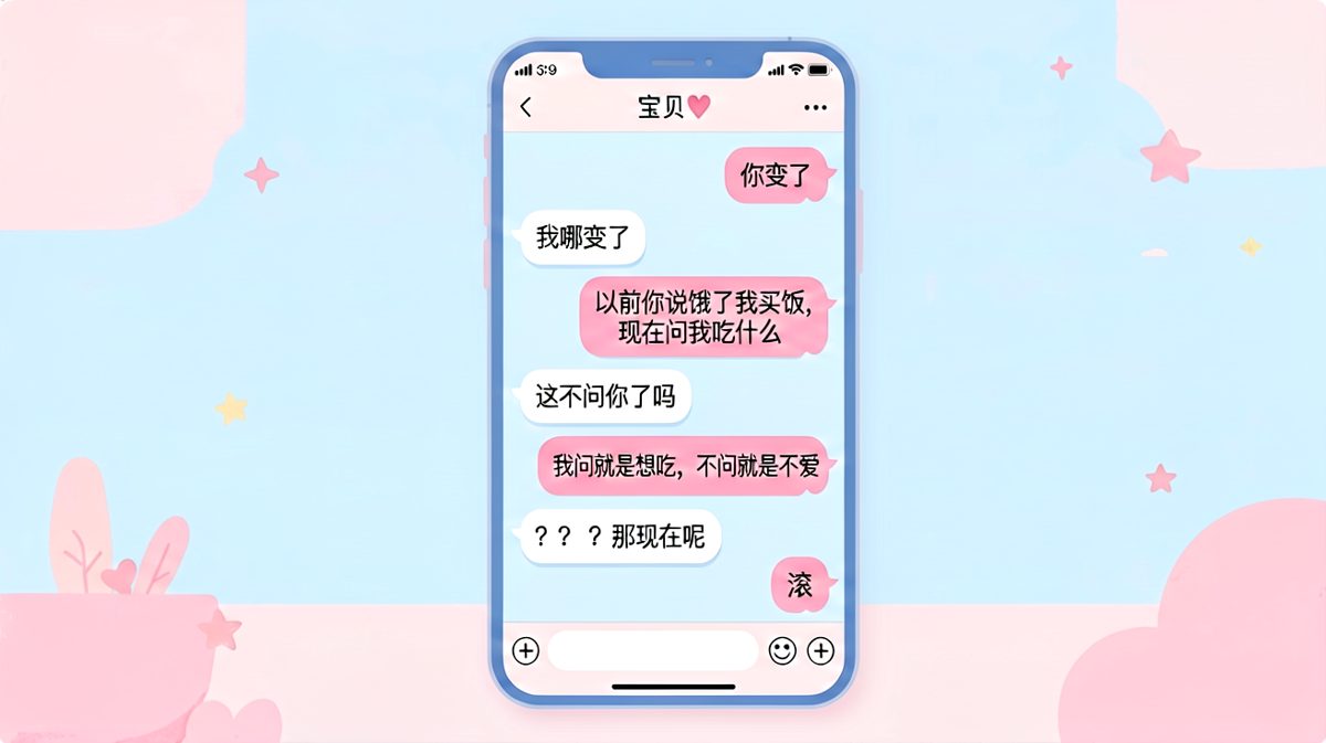 论如何一句话把天聊死："那现在呢"