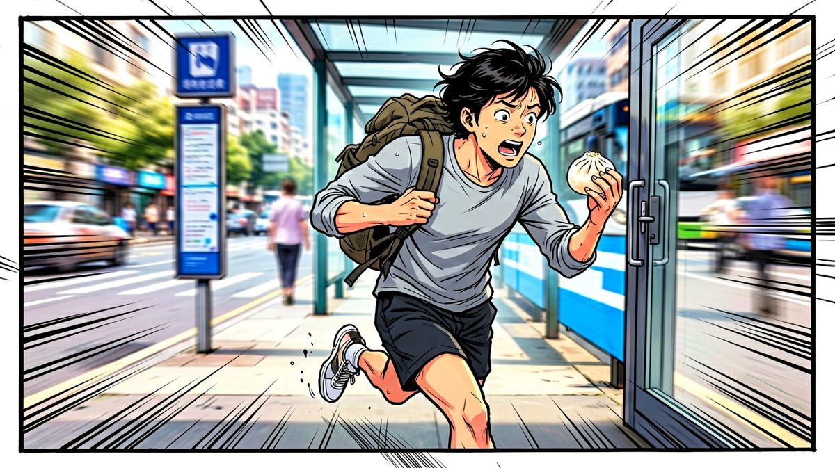 迟到了迟到了！