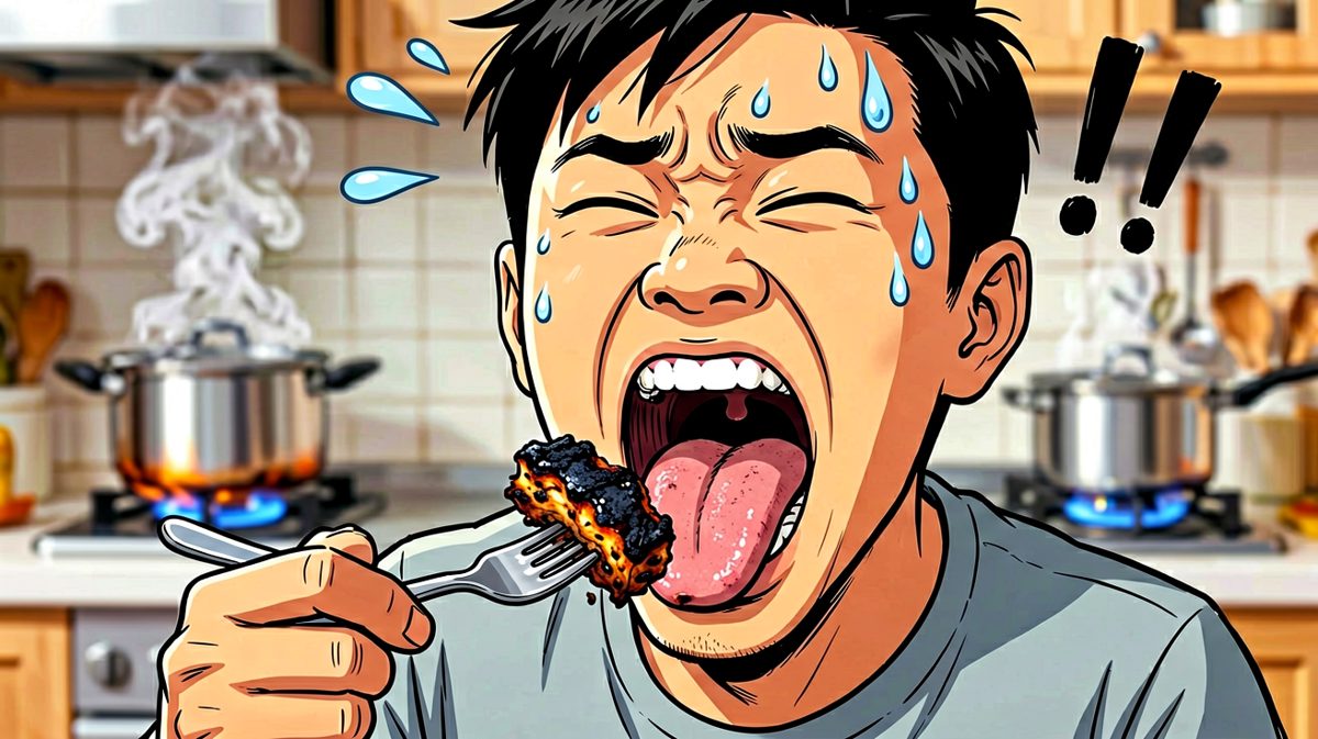 第一口下去——舌头当场宣布罢工。