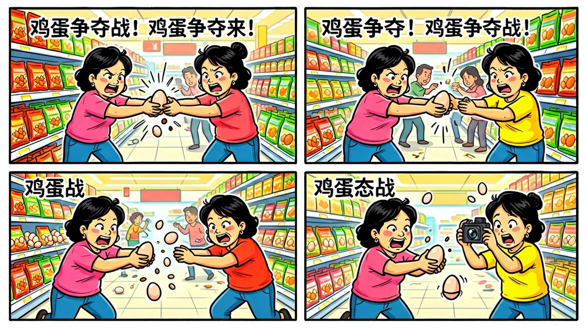 群雄逐蛋，各显神通