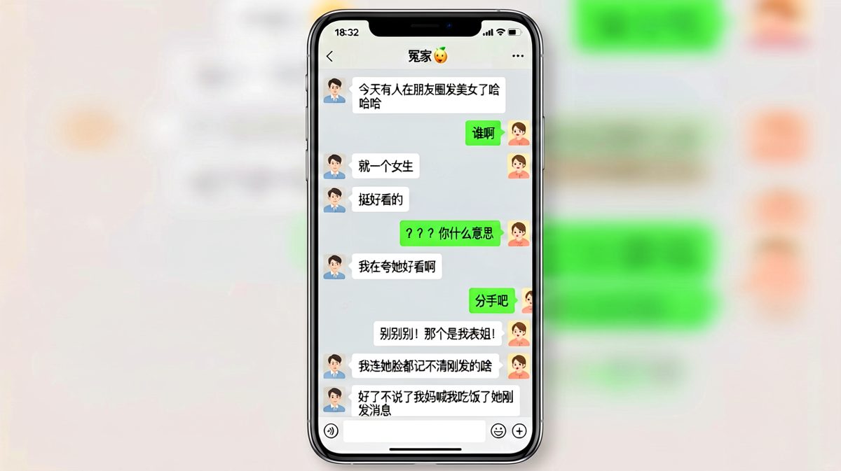 夸别人好看是送命题，说表姐是免死金牌。