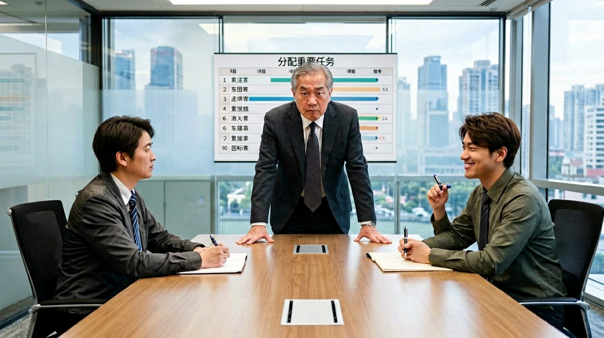 老板说'这个项目很重要，交给你我放心'，员工回答'谢谢老板，那我就提前半年退休了'。