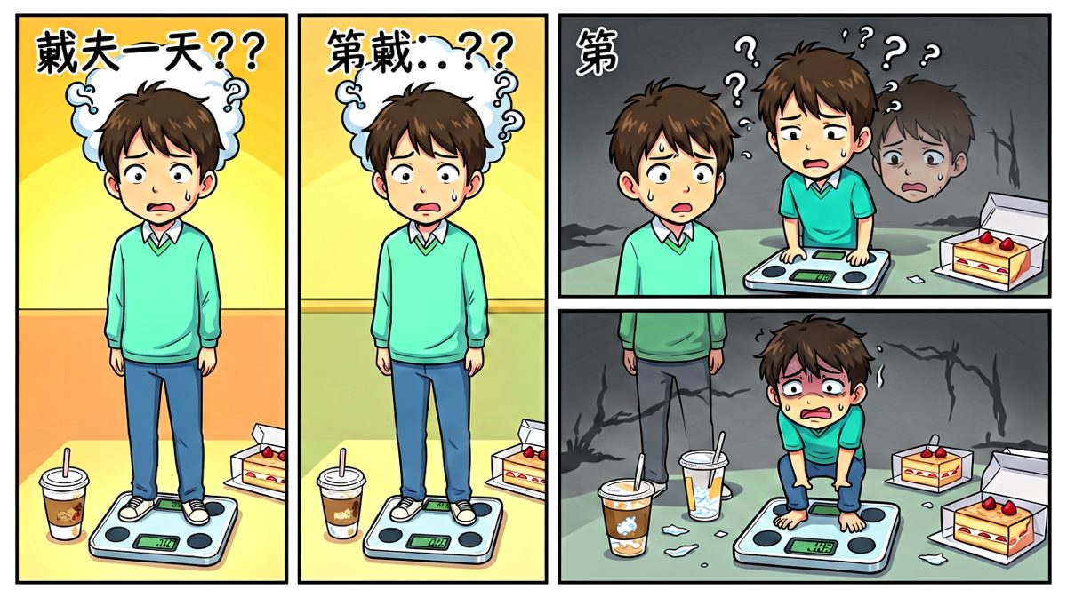 第二天上秤，崩溃了……