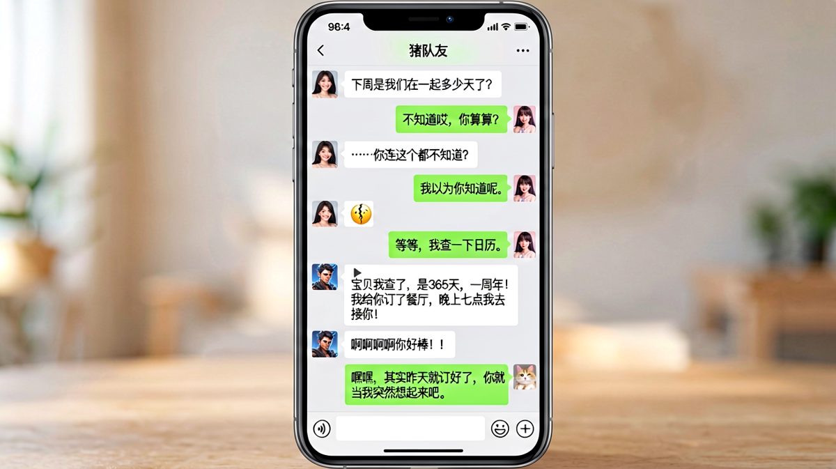 周年纪念险些翻车，但提前准备的男生赢麻了
