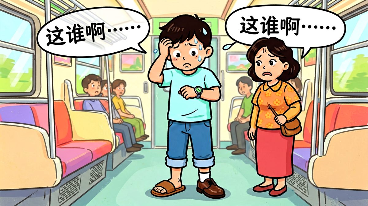 等等……我鞋呢？！