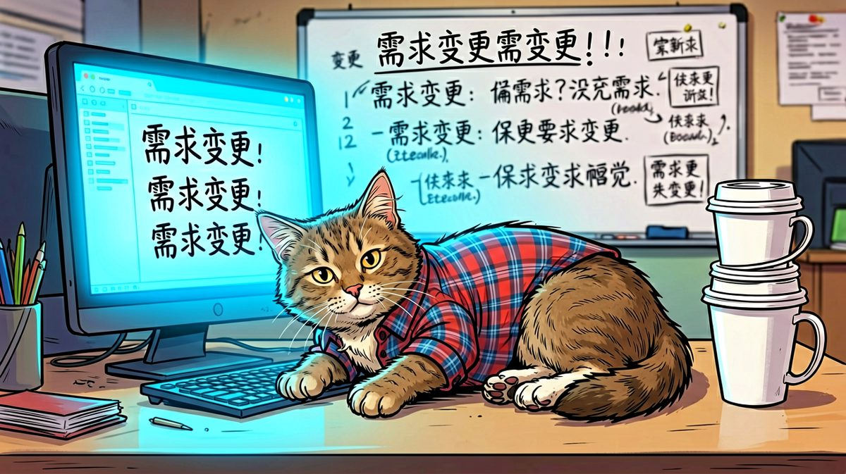 打工喵：这需求变更得比我人生规划还频繁