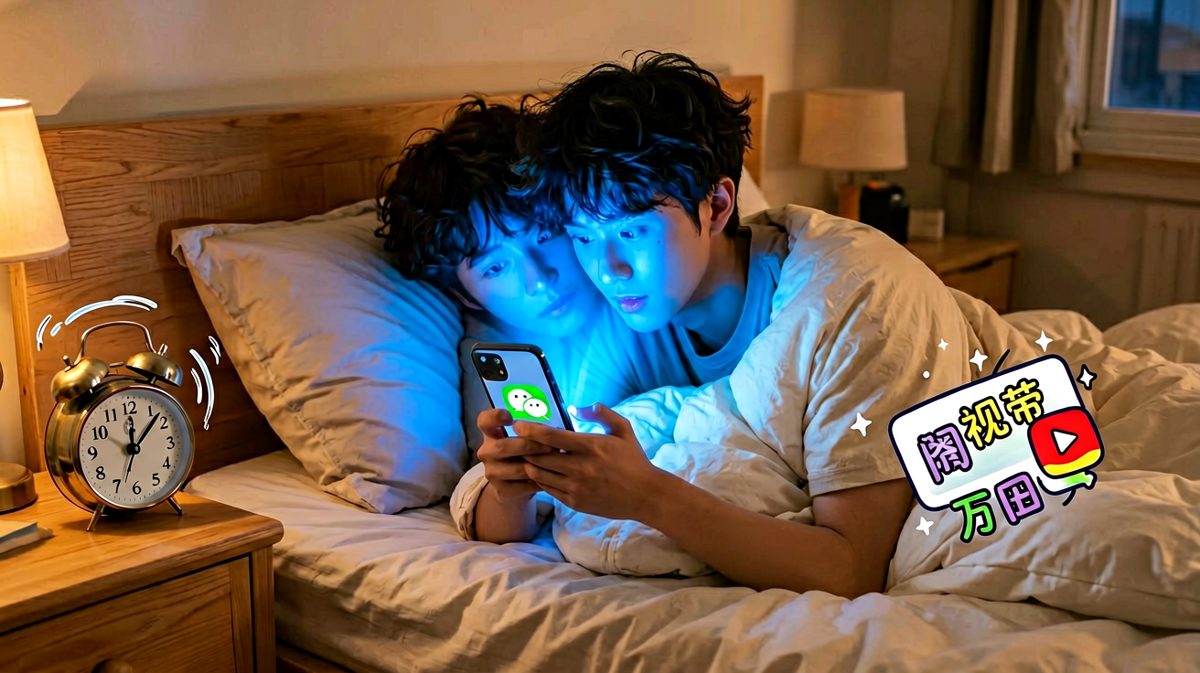 等等，先看一眼手机就五秒……