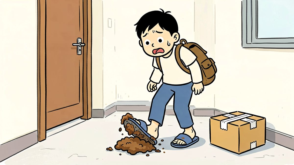 第三格：出门第一步就踩到人生低谷