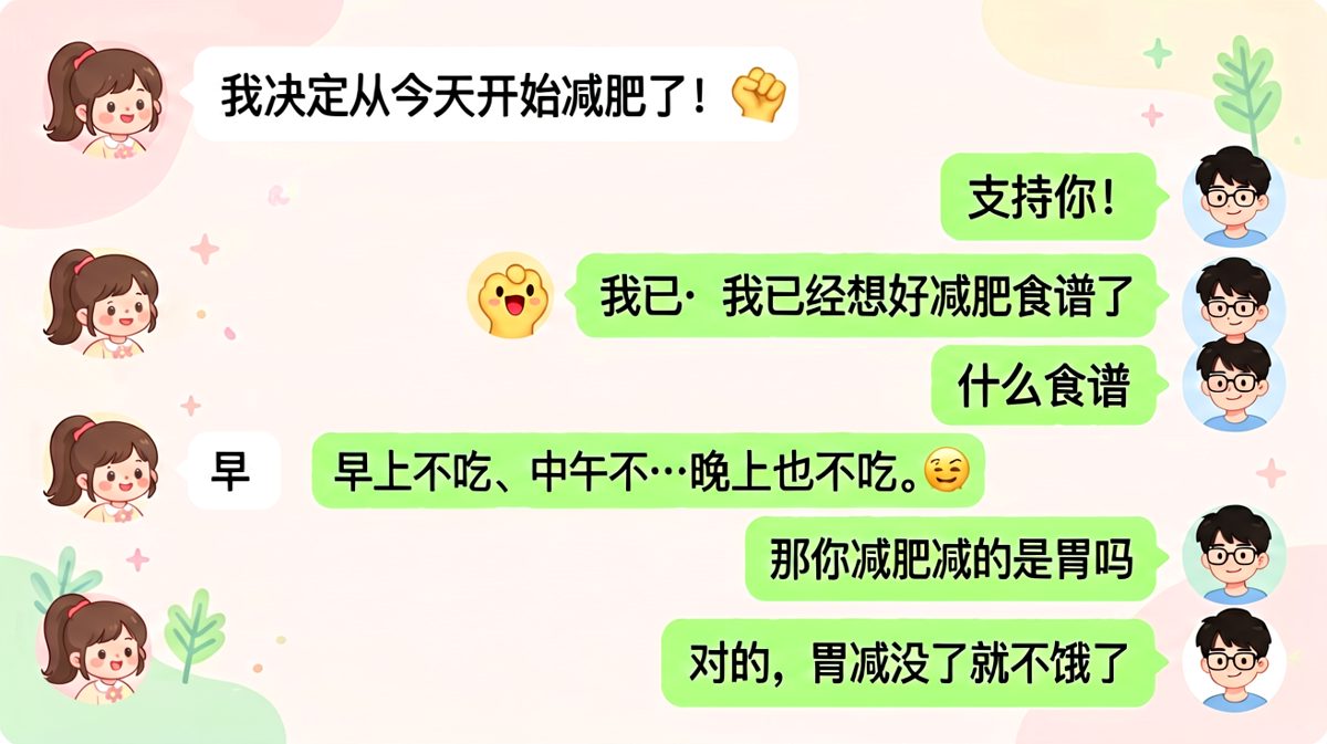 减肥减的是胃，不是体重