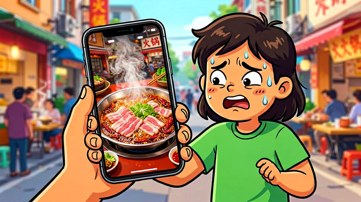 就在坚持了三天后，朋友发出了致命的火锅邀请。