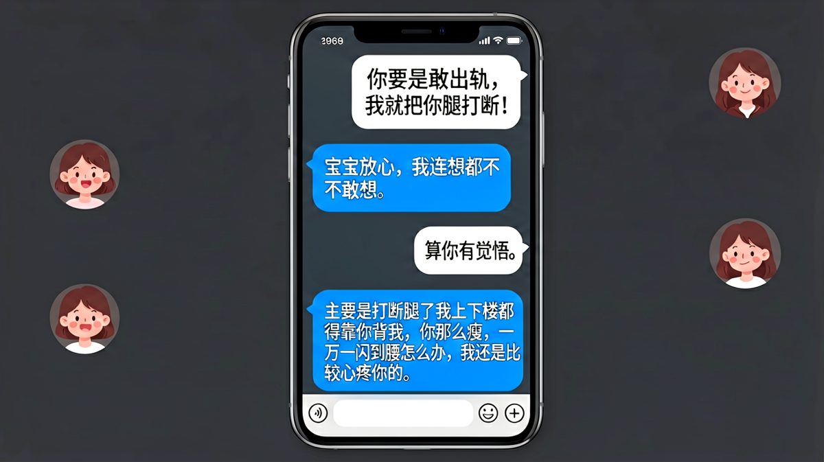 怕你闪到腰——硬核男友的另类解释