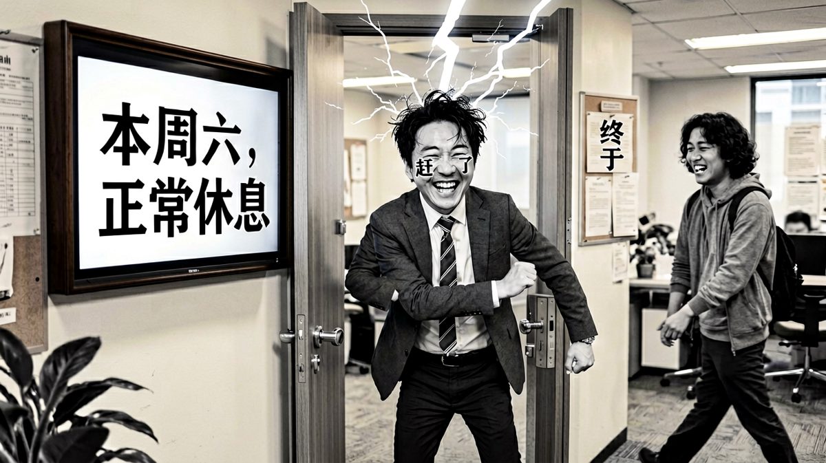 ……今天原来是周六？