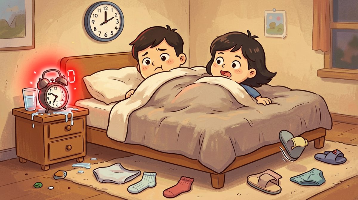 闹钟响了，但我选择继续睡。