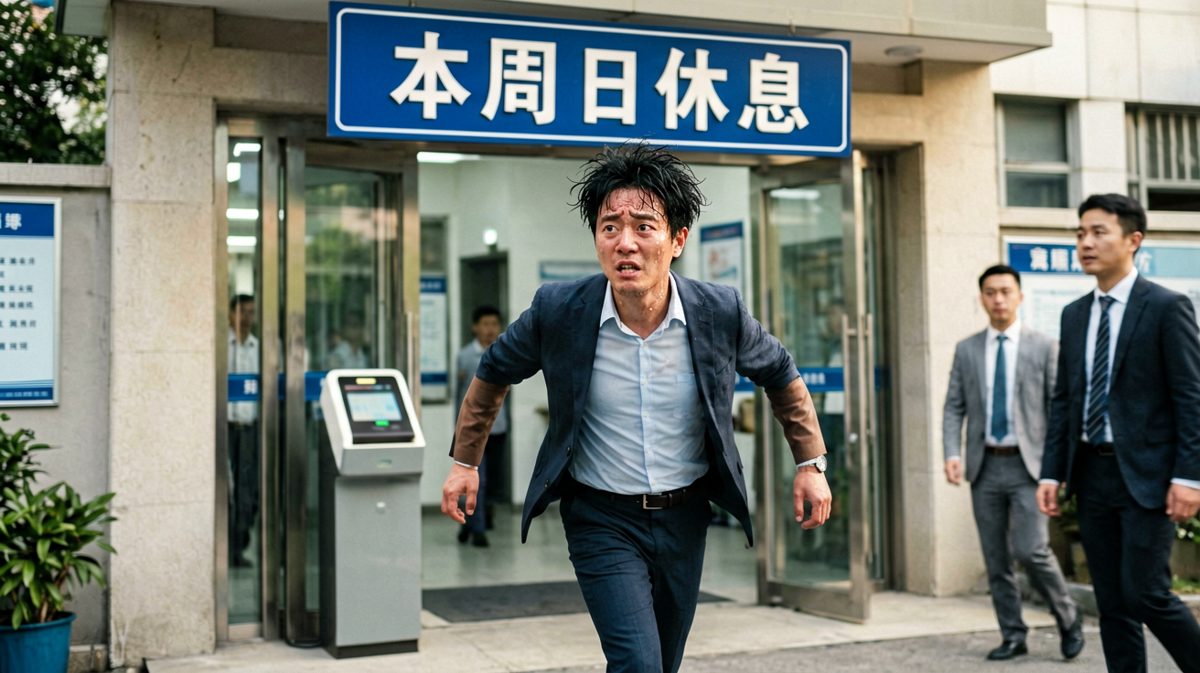 周一……不，今天是周日啊！！！