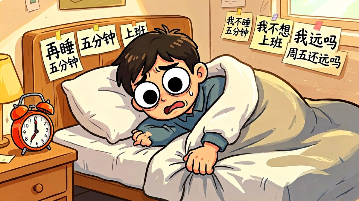 周一闹钟响起的那一刻，人生失去意义