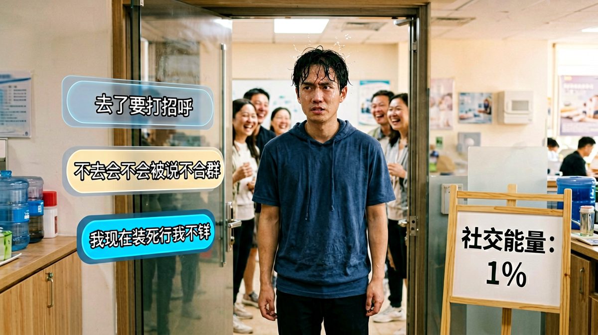 社恐的内心戏，比正片还精彩