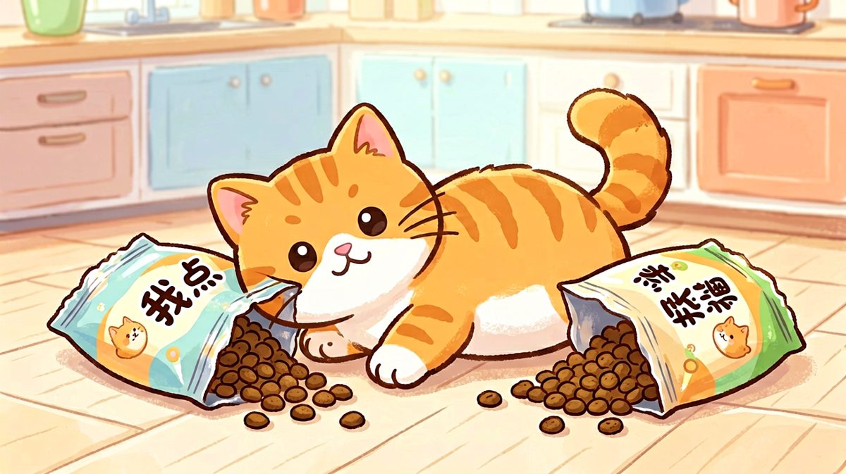 猫：不是我干的，是猫粮先动的手！