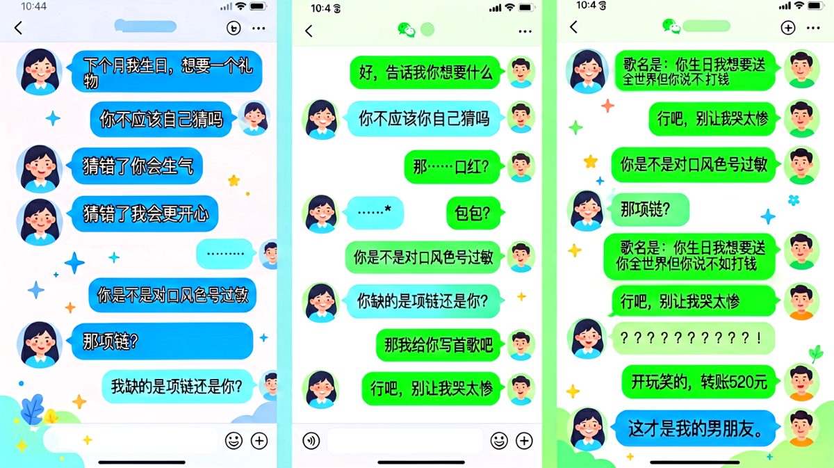 从浪漫到打钱，只隔了一首跑调的歌