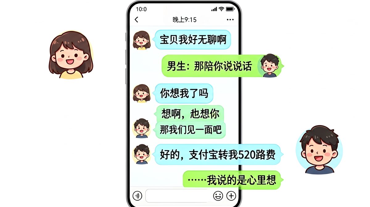 嘴上说想，身体很诚实要转账
